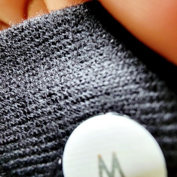 Lululemon Women's Gator Green Black Savasana Softshell II Hooded Wrap Jacket M - Picture 8 of 9